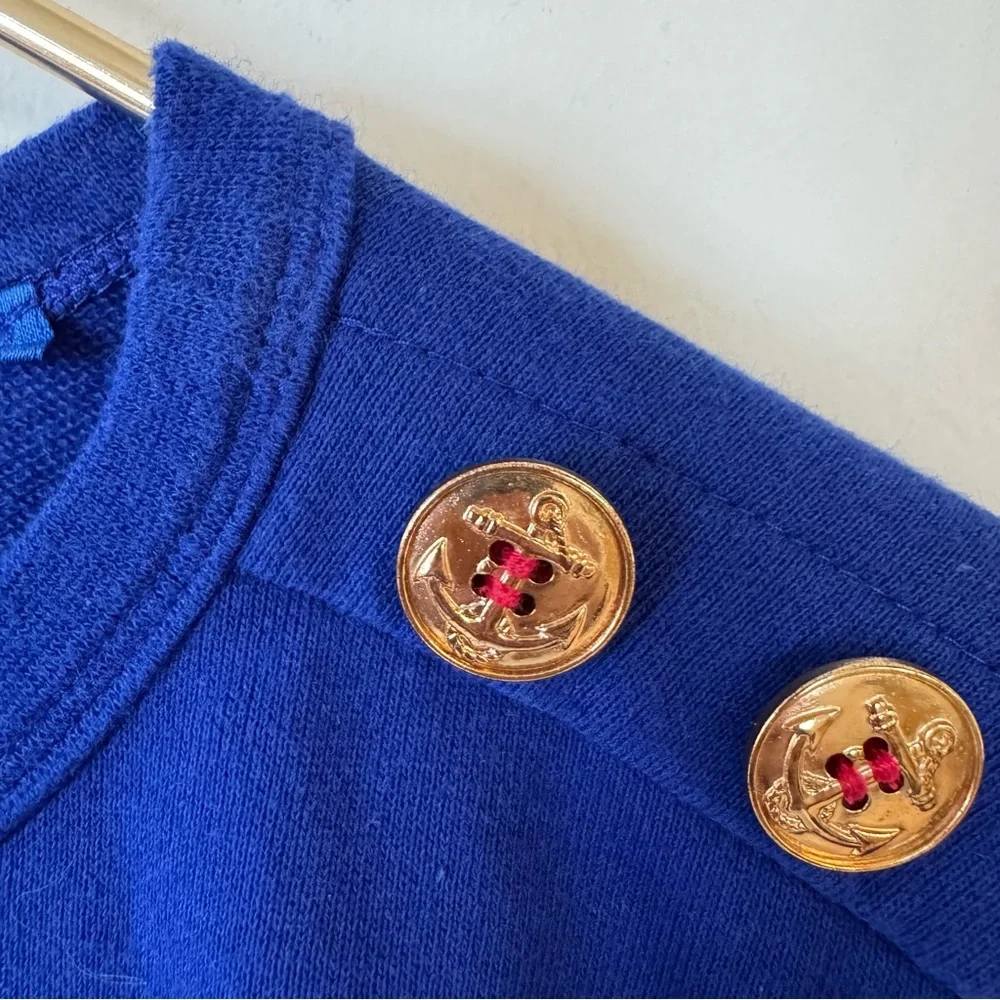 Muveil The Sailor Collection Nautical Bell Sleeve Swing Top 40 / M - L - Picture 4 of 9